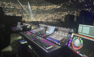 auditorium AV setup large hall sound system stage lighting and LED display conference hall LED setup auditorium technology solutions